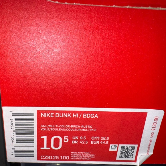 Nike dunk high bodega (rare) - Picture 3 of 8